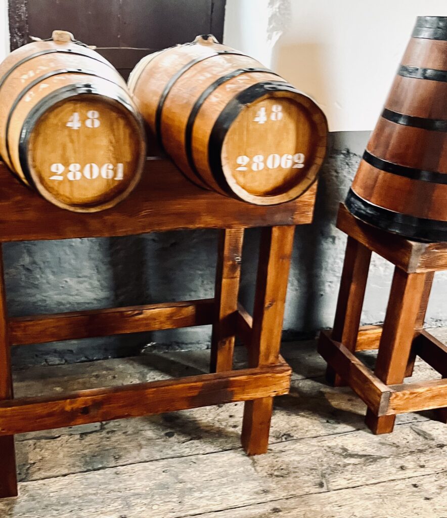 small wine barrels madeira