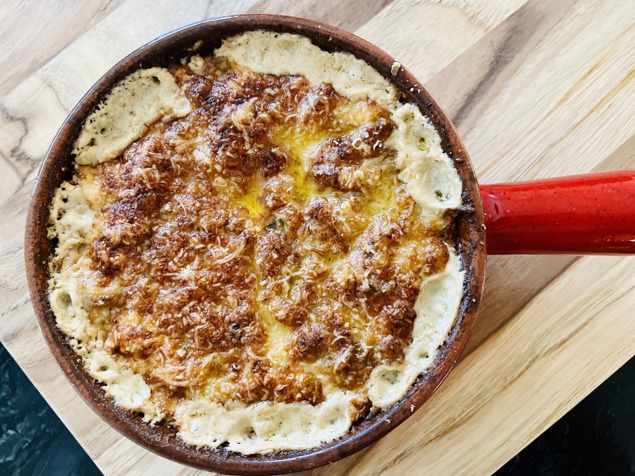 Hot crab & artichoke dip