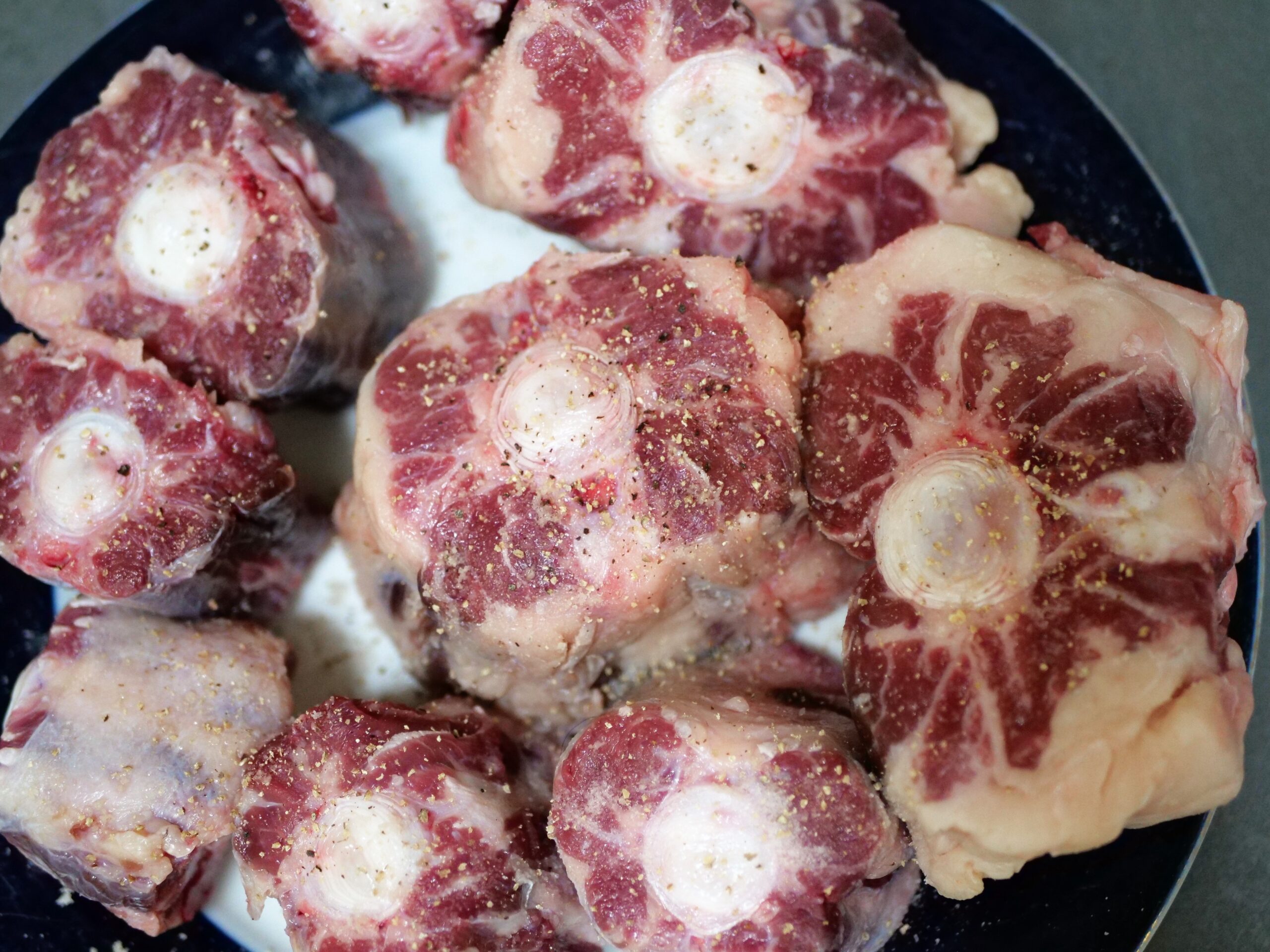 ox tails required to make braised oxtail ragu