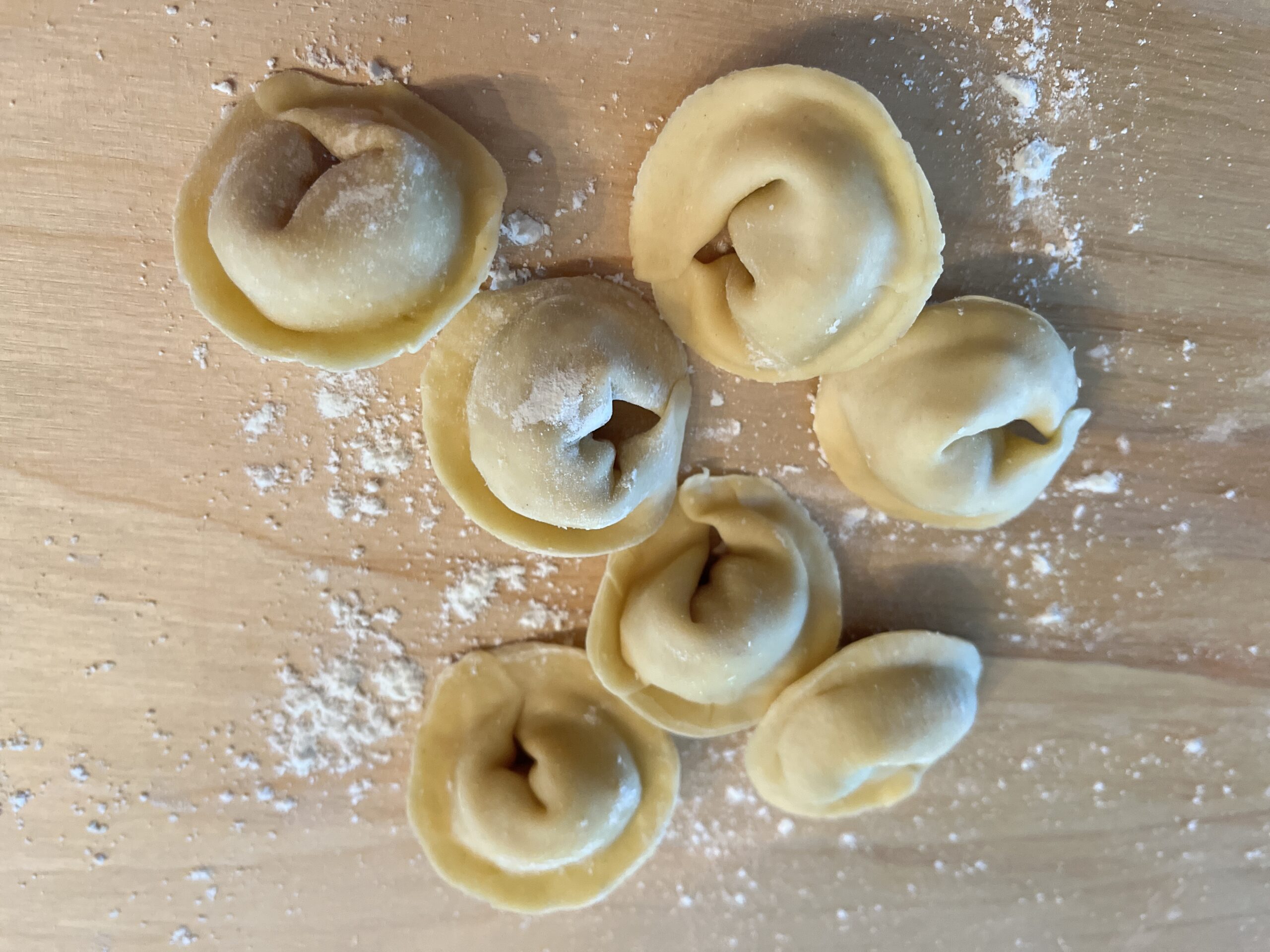 dry your homemade pasta before freezing